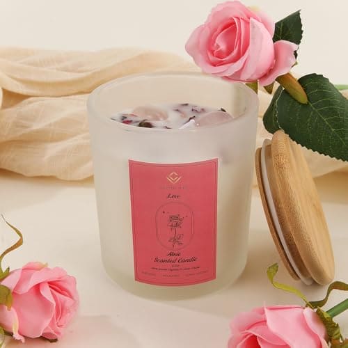 Rose Scented Candles