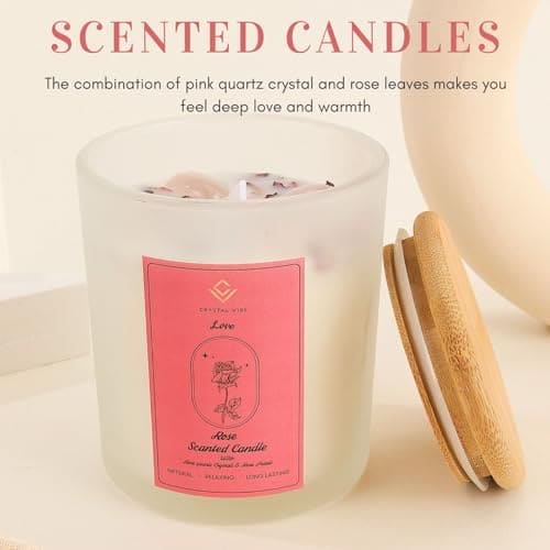 Rose Scented Candles