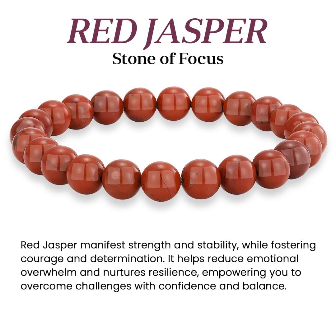 Red Jasper Crystal Bracelet