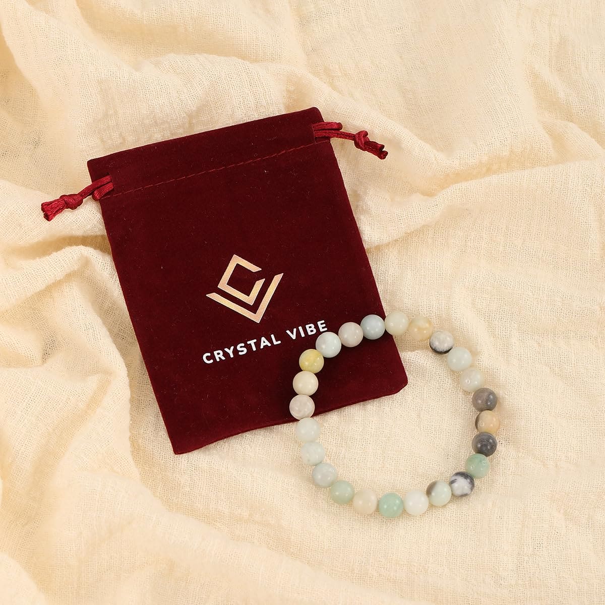 Multicolor Amazonite Crystal Bracelet